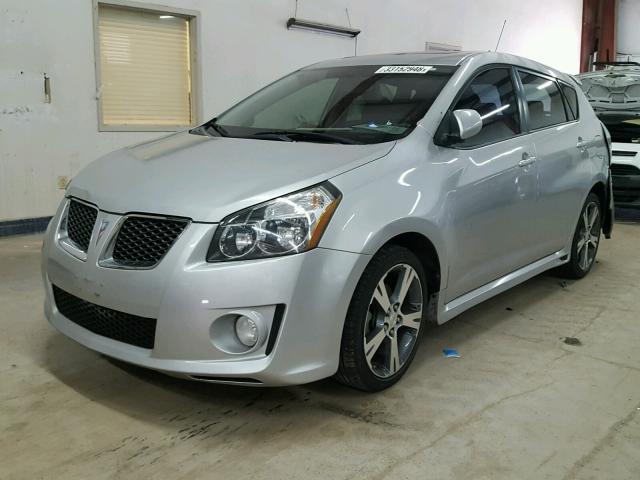 5Y2SR67089Z473824 - 2009 PONTIAC VIBE GT SILVER photo 2