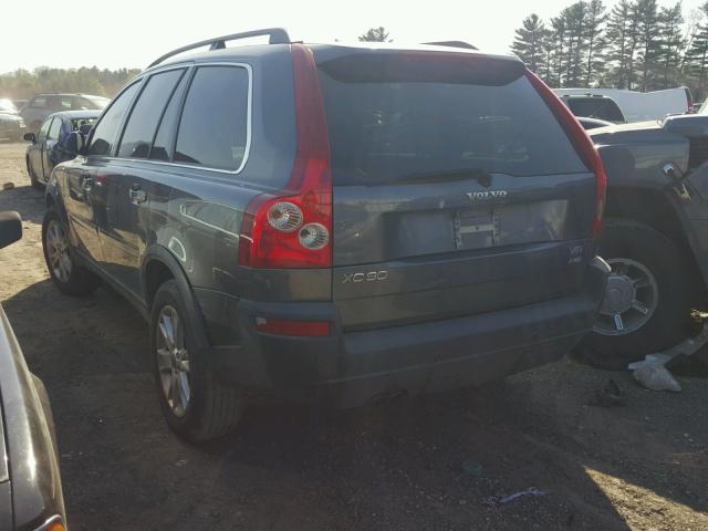 YV4CZ852961239395 - 2006 VOLVO XC90 V8 GRAY photo 3