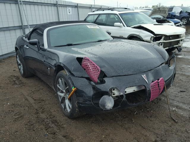 1G2MB33B56Y106727 - 2006 PONTIAC SOLSTICE BLACK photo 1