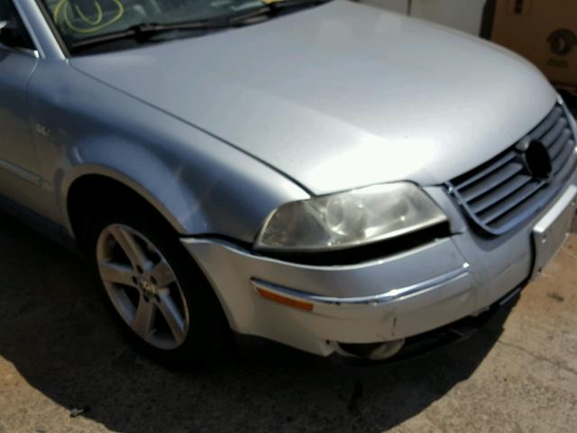 WVWRH63B64P104781 - 2004 VOLKSWAGEN PASSAT GLX 银色 照片 9