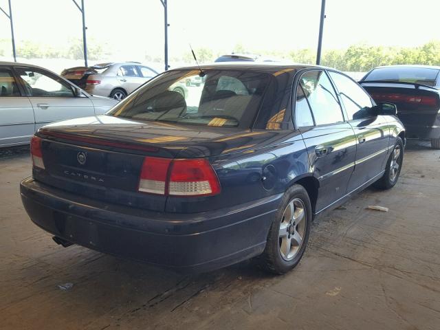 W06VR54R71R003591 - 2001 CADILLAC CATERA BAS BLUE photo 4