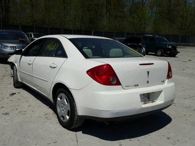 1G2ZG558764103906 - 2006 PONTIAC G6 SE1 WHITE photo 3