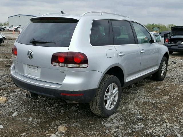 WVGBE77L08D067670 - 2008 VOLKSWAGEN TOUAREG 2 SILVER photo 4