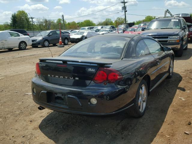 4B3AG52H34E035043 - 2004 DODGE STRATUS R/ BLACK photo 4