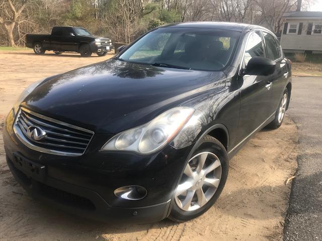 JN1AJ0HR4AM751748 - 2010 INFINITI EX35 BASE BLACK photo 1