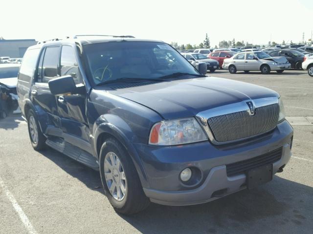 5LMFU27R93LJ05680 - 2003 LINCOLN NAVIGATOR ლურჯი ფოტო 1