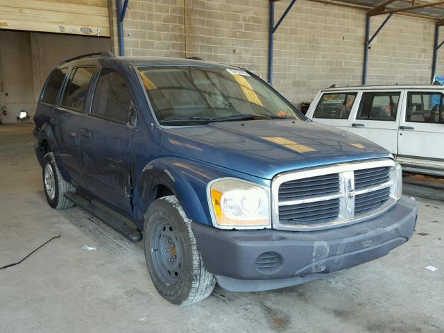 1D4HD38K56F110176 - 2006 DODGE DURANGO SX BLUE photo 1