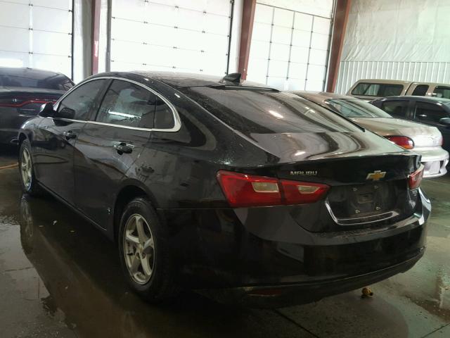 1G1ZB5ST8GF198042 - 2016 CHEVROLET MALIBU LS შავი ფოტო 3