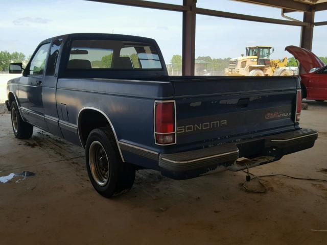 1GTCS19W3N0517434 - 1992 GMC SONOMA BLUE photo 3