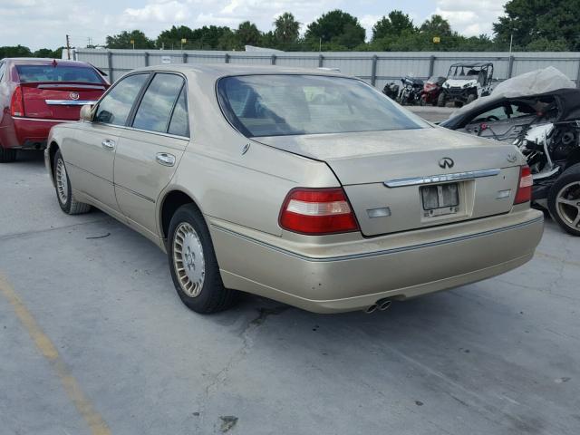 JNKBY31A0XM603817 - 1999 INFINITI Q45 BASE GOLD photo 3