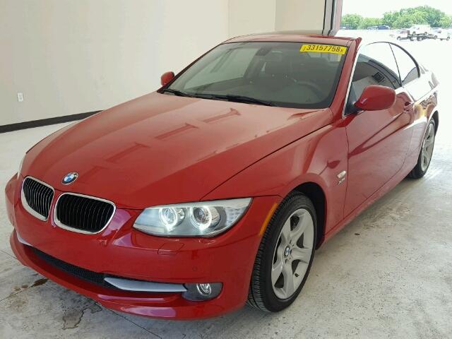 WBAKF9C50DE860473 - 2013 BMW 335 XI RED photo 2