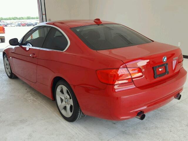 WBAKF9C50DE860473 - 2013 BMW 335 XI RED photo 3