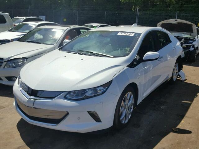 1G1RB6S55HU131824 - 2017 CHEVROLET VOLT PREMI WHITE photo 2