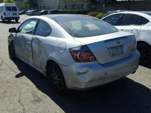 JTKDE3B75A0308774 - 2010 TOYOTA SCION TC 银色 照片 3