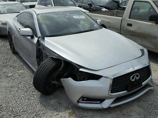 JN1FV7EK3HM610240 - 2017 INFINITI Q60 RED SP SILVER photo 1