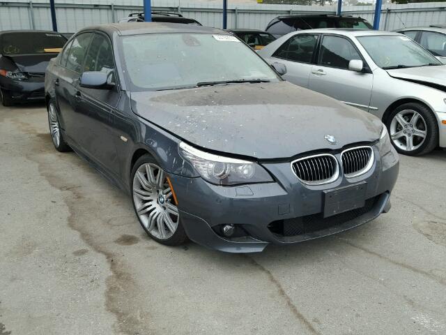 WBANW535X8CT49912 - 2008 BMW 550I GRAY photo 1