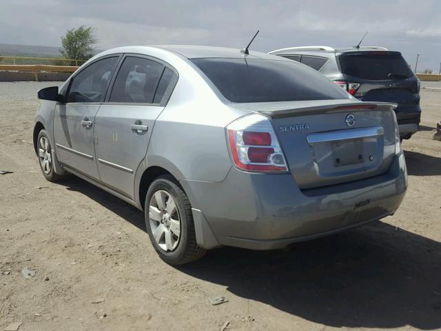 3N1AB6AP8BL696175 - 2011 NISSAN SENTRA 2.0 GRAY photo 3