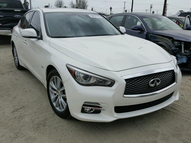 JN1EV7AP7HM740860 - 2017 INFINITI Q50 PREMIU WHITE photo 1