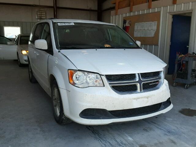 2C4RDGCG8ER321570 - 2014 DODGE GRAND CARA WHITE photo 1