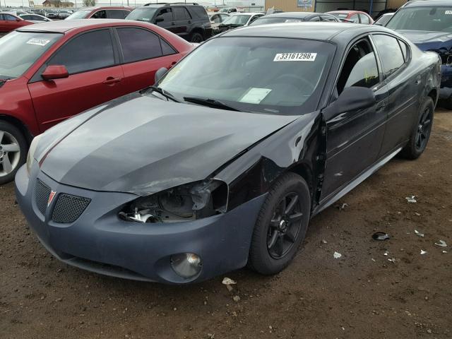2G2WP552681111685 - 2008 PONTIAC GRAND PRIX BLACK photo 2