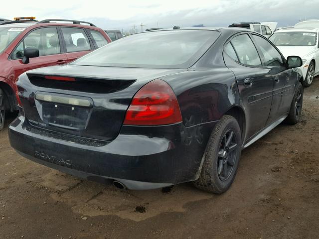 2G2WP552681111685 - 2008 PONTIAC GRAND PRIX BLACK photo 4