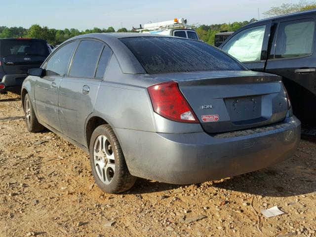 1G8AL54F45Z122123 - 2005 SATURN ION LEVEL GRAY photo 3