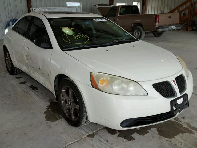 1G2ZG58N674160424 - 2007 PONTIAC G6 BASE WHITE photo 1