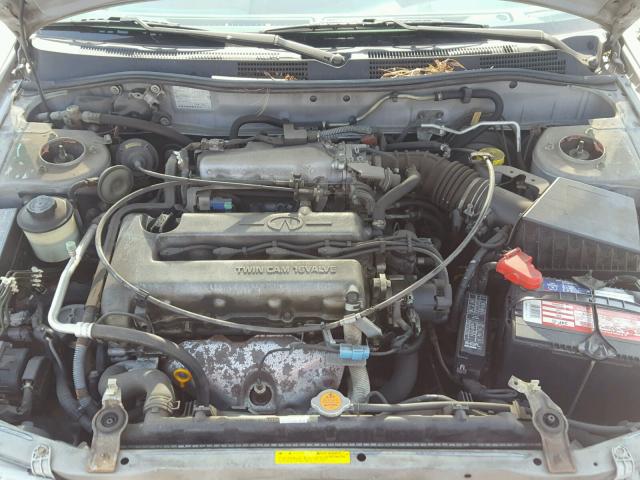 JNKCP11A72T509010 - 2002 INFINITI G20 SILVER photo 7