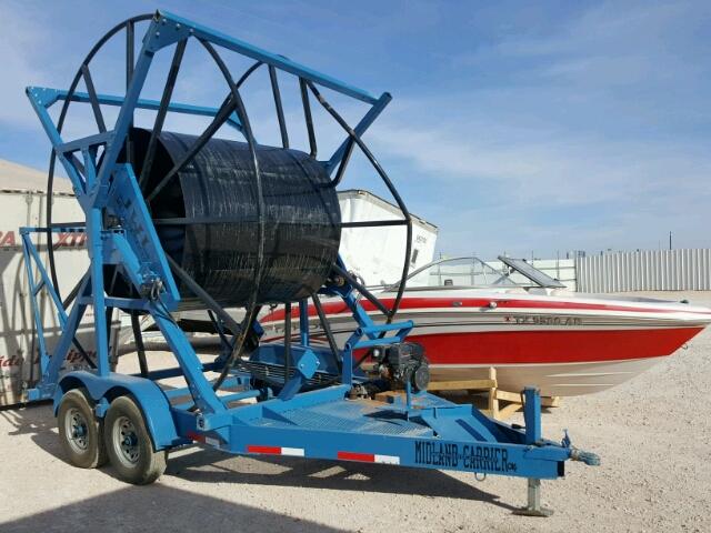 1S9ES1921JE464002 - 2018 UTILITY TRAILER BLUE photo 1