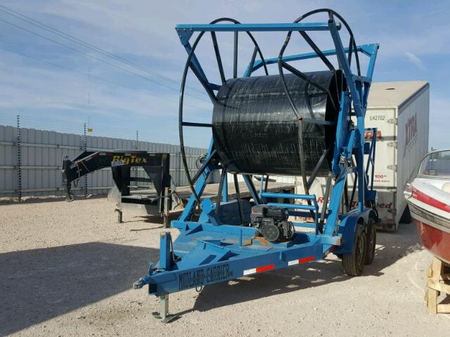 1S9ES1921JE464002 - 2018 UTILITY TRAILER BLUE photo 2