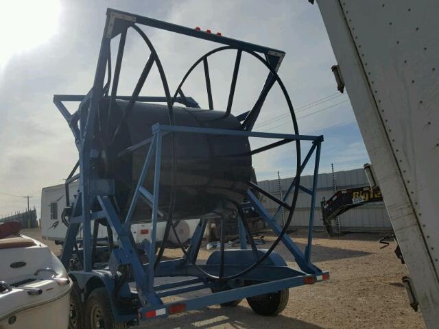 1S9ES1921JE464002 - 2018 UTILITY TRAILER BLUE photo 3