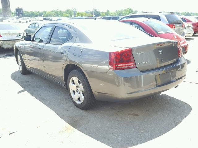 2B3KA43R88H142449 - 2008 DODGE CHARGER GRAY photo 3