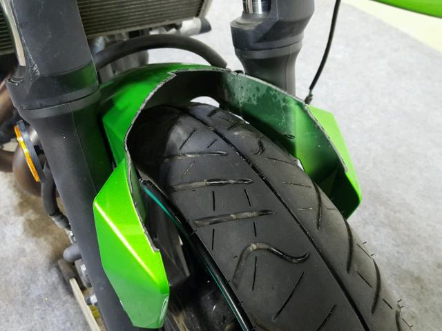 JKAEXEE17FDA18896 - 2015 KAWASAKI EX650 E GREEN photo 13