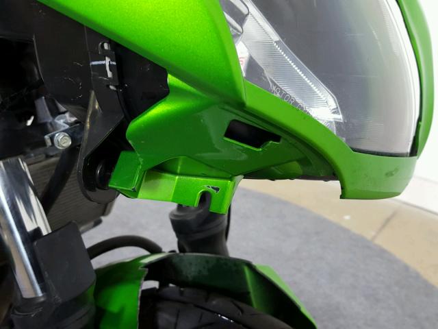 JKAEXEE17FDA18896 - 2015 KAWASAKI EX650 E GREEN photo 14