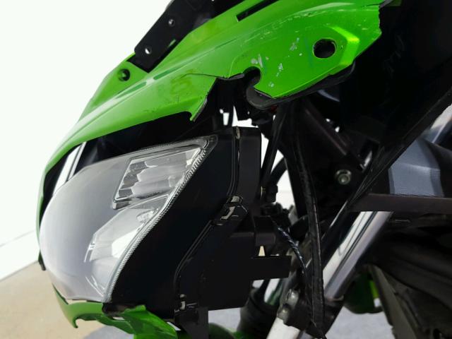 JKAEXEE17FDA18896 - 2015 KAWASAKI EX650 E GREEN photo 18