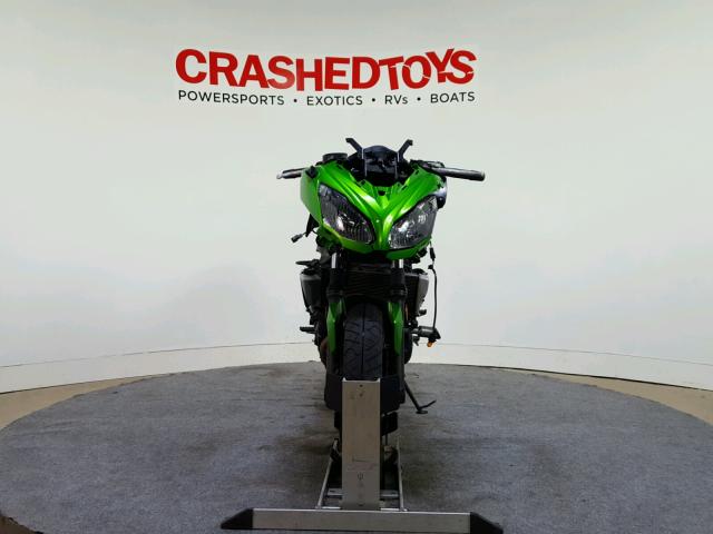 JKAEXEE17FDA18896 - 2015 KAWASAKI EX650 E GREEN photo 3