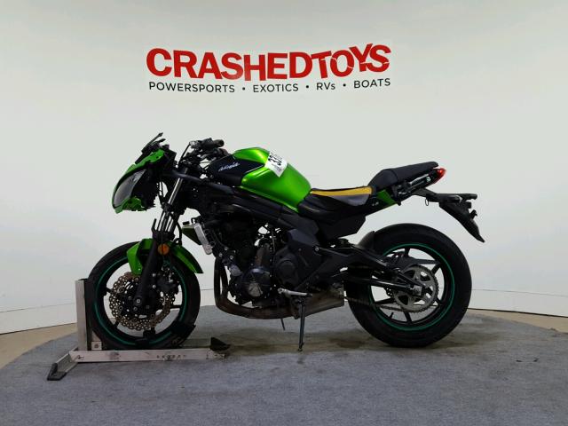 JKAEXEE17FDA18896 - 2015 KAWASAKI EX650 E GREEN photo 5