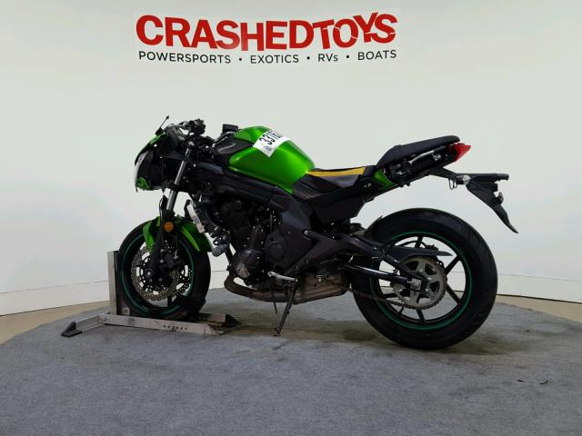 JKAEXEE17FDA18896 - 2015 KAWASAKI EX650 E GREEN photo 6