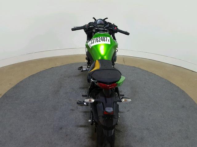 JKAEXEE17FDA18896 - 2015 KAWASAKI EX650 E GREEN photo 9