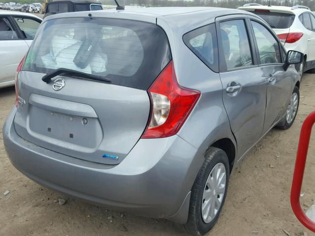 3N1CE2CP9FL383602 - 2015 NISSAN VERSA NOTE GRAY photo 4