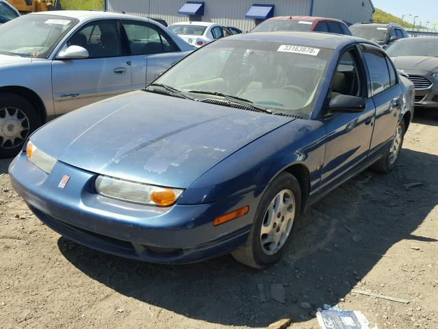 1G8ZF52892Z249976 - 2002 SATURN SL BLUE photo 2