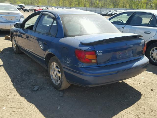 1G8ZF52892Z249976 - 2002 SATURN SL BLUE photo 3