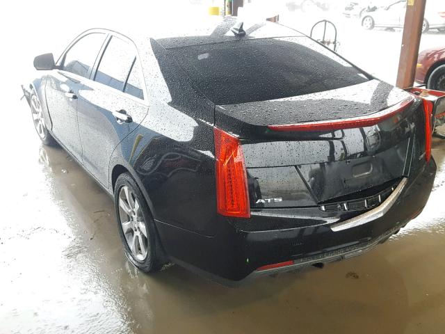 1G6AB5RXXD0155658 - 2013 CADILLAC ATS LUXURY BLACK photo 3