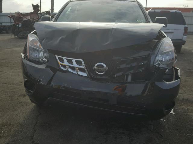 JN8AS5MVXFW768354 - 2015 NISSAN ROGUE SELE BLACK photo 9