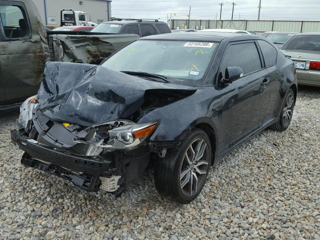 JTKJF5C76FJ011945 - 2015 TOYOTA SCION TC 灰色 照片 2