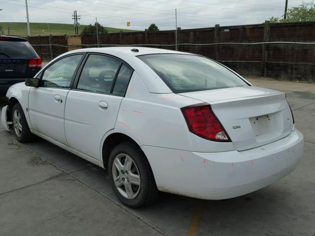 1G8AJ55F17Z131904 - 2007 SATURN ION LEVEL თეთრი ფოტო 3