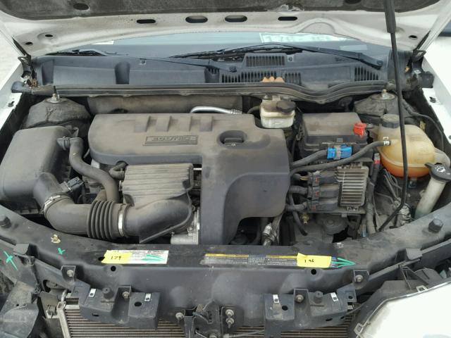 1G8AJ55F17Z131904 - 2007 SATURN ION LEVEL თეთრი ფოტო 7