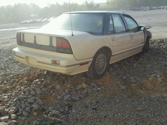 1G3WS54T8MD381827 - 1991 OLDSMOBILE CUTLASS SU CREAM photo 4