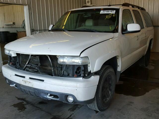 3GNFK16Z93G162863 - 2003 CHEVROLET K1500 SUBU WHITE photo 2