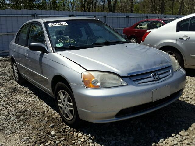 JHMES16533S001417 - 2003 HONDA CIVIC SILVER photo 1